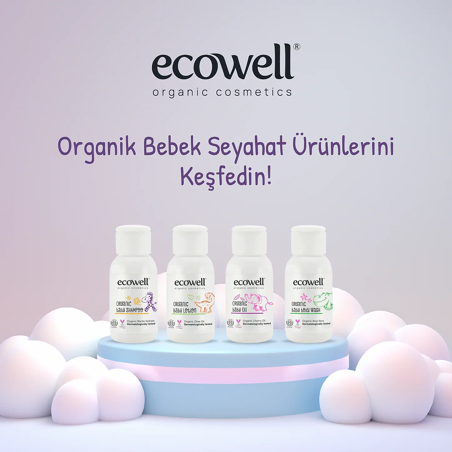 Sertifikalı Organik Bebek Şampuanı - 50 ml