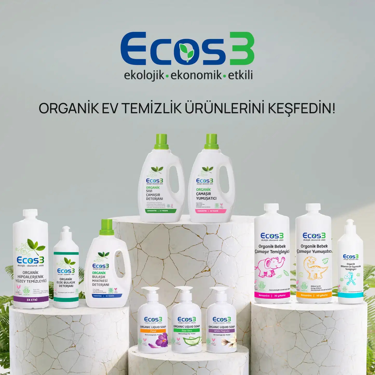 Sertifikalı Organik Yüzey Temizleyici - 5 lt