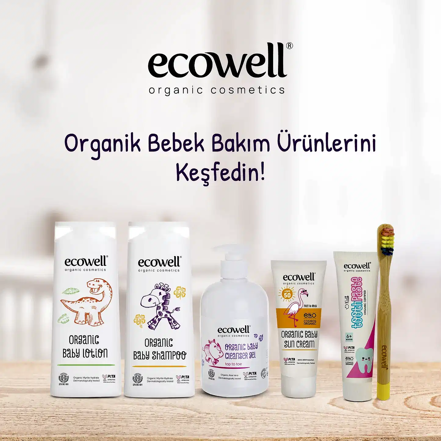 Sertifikalı Organik Bebek Şampuanı - 300 ml