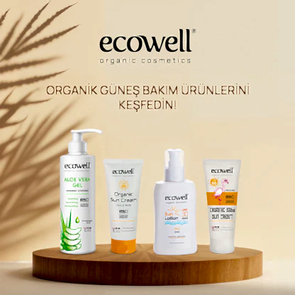 Sertifikalı Organik Güneş Kremi SPF 50 - 110 gr