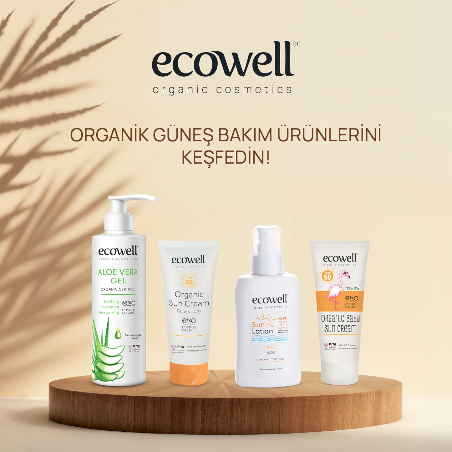 Sertifikalı Organik Güneş Losyonu SPF 30 - 150 ml