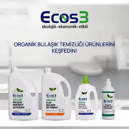 Sertifikalı Organik Bulaşık Makinesi Deterjanı - 2.5 lt