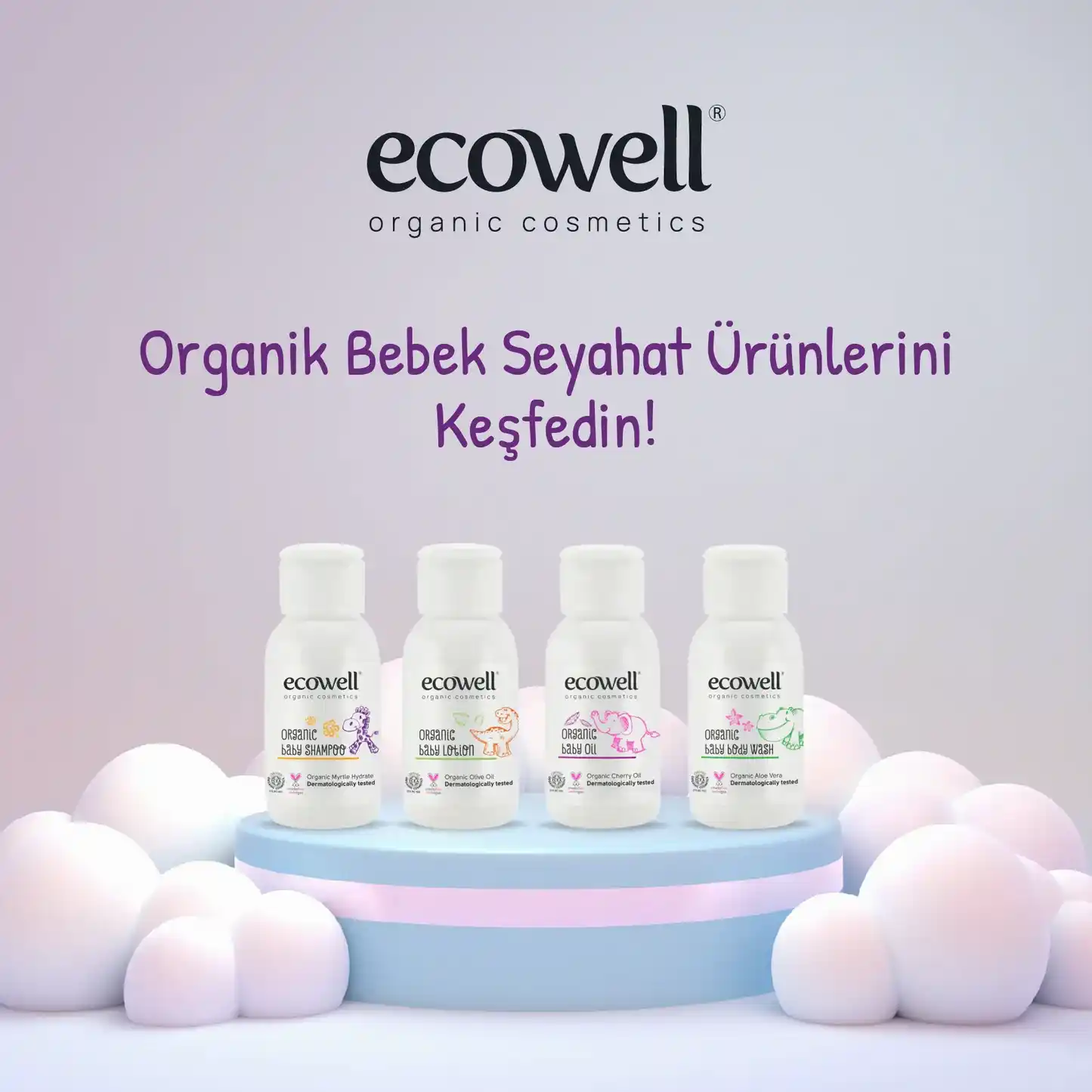 Sertifikalı Organik Bebek Sabunu - 50 ml