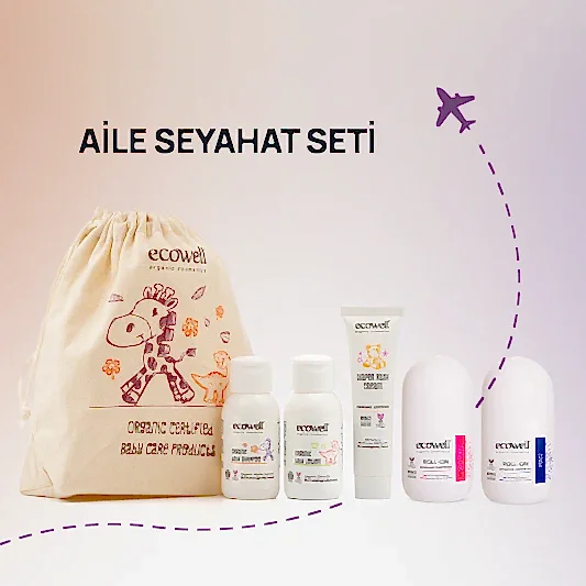 Sertifikalı Organik Aile Seyahat Seti