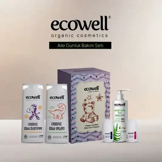 Sertifikalı Organik Ecowell Aile Günlük Bakım Seti